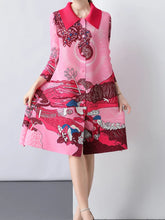 Luxury Pleated Japanese Outerwear